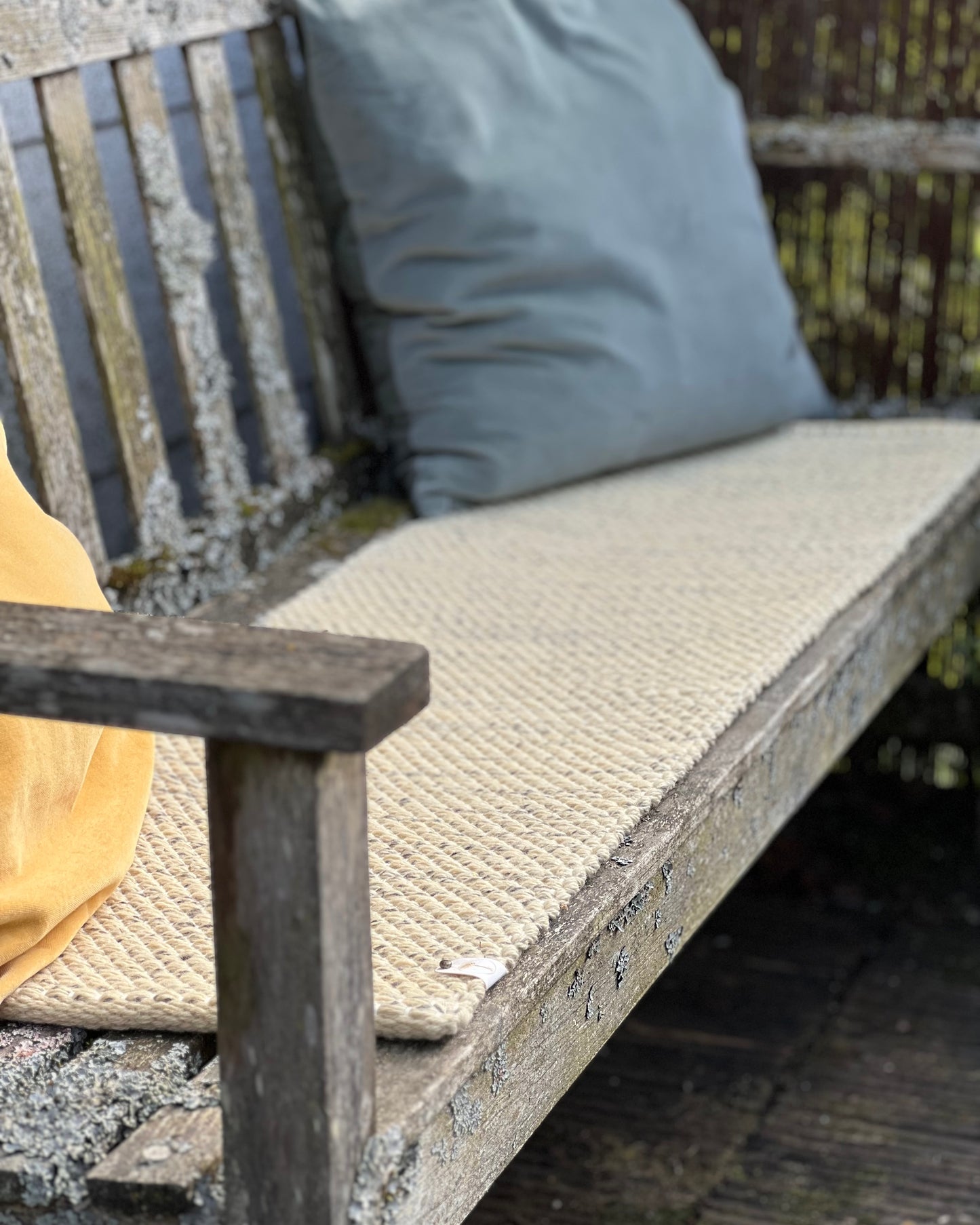 Bankauflage Alenka creme outdoor Garten Terasse Balkon